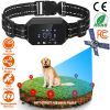 Wireless GPS Dog Fence Rechargeable Waterproof Electric Dog Collar 98-3280FT Adjustable Radius Pet Containment System Outdoor for Large Medium Dogs